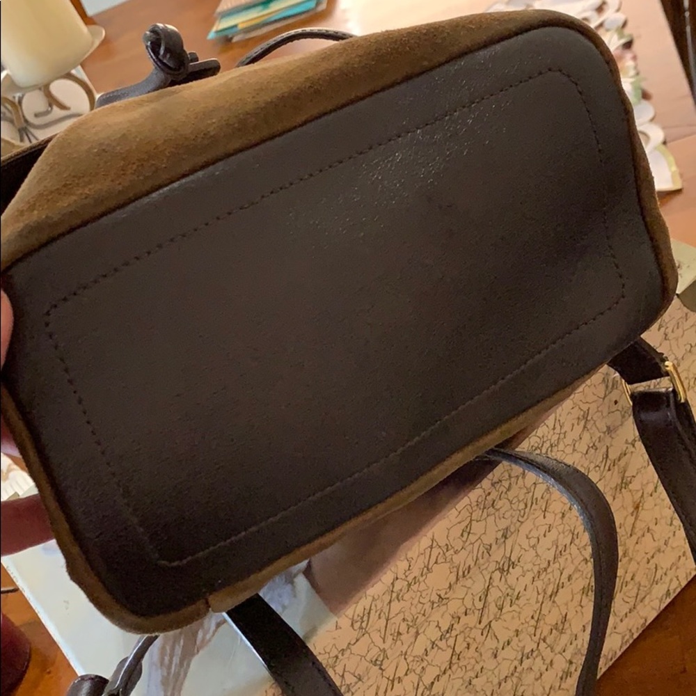✨GORGEOUS✨ Suede Coach Backpack ✨!! - Picture 4 of 8